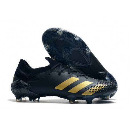 Nouvelle adidas Predator Mutator 20.1 Low FG Noir Or