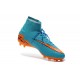 Hommes Chaussures Nike HyperVenom Phantom 2 FG Orange Noir Bleu