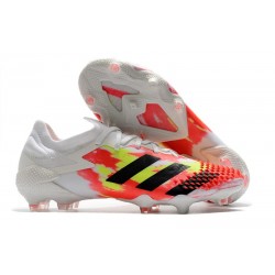 Nouvelle adidas Predator Mutator 20.1 Low FG Blanc Rouge Noir