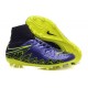 Nouveau Cramons Nike HyperVenom Phantom 2 FG Violet Noir Jaune