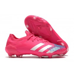 Nouvelle adidas Predator Mutator 20.1 Low FG Rose Blanc Bleu