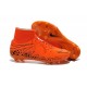 Hommes Chaussures Nike HyperVenom Phantom 2 FG Noir Orange