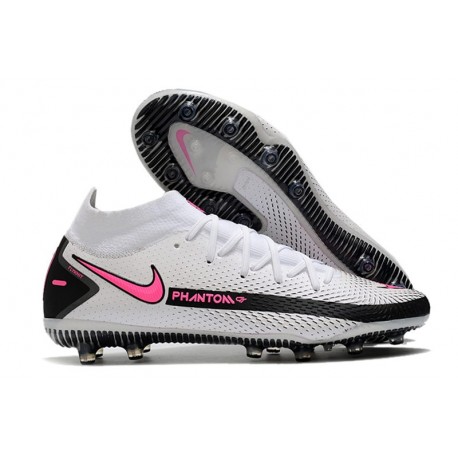 Nike Neuf Phantom GT Elite DF AG-PRO Blanc Rose Noir