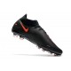 Nike Neuf Phantom GT Elite DF AG-PRO Noir Rouge Chili Gris fumee