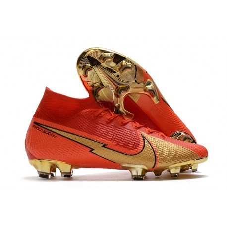 Nike Mercurial Superfly VII Elite DF FG CR100 Rouge Or