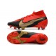 Nike Mercurial Superfly VII Elite DF FG Rouge Noir Or