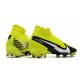 Nike Mercurial Superfly VII Elite DF FG Jaune Noir Blanc