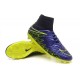 Nouveau Cramons Nike HyperVenom Phantom 2 FG Violet Noir Jaune