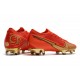 Nike Nouveaux Mercurial Vapor 13 Elite FG CR100 Rouge Or