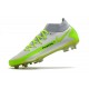 Nike Phantom GT Elite DF DF FG Crampons Blanc Vert