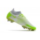 Nike Phantom GT Elite DF DF FG Crampons Blanc Vert