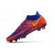 Nike Phantom GT Elite DF DF FG Crampons Bleu Jaune Rouge