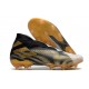 Crampons de Football adidas Nemeziz 19+ FG Blanc Or Metallique Noir