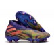 Crampons de Football adidas Nemeziz 19+ FG Vert Violet Rose