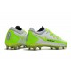 Nike Nouvel Crampons 2021 Phantom GT Elite FG Blanc Vert