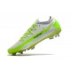 Nike Nouvel Crampons 2021 Phantom GT Elite FG Blanc Vert