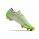 Nike Nouvel Crampons 2021 Phantom GT Elite FG Blanc Vert