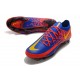 Nike Nouvel Crampons 2021 Phantom GT Elite FG Bleu Rouge Jaune