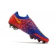 Nike Nouvel Crampons 2021 Phantom GT Elite FG Bleu Rouge Jaune