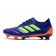 Nouvelles Crampons Football Adidas Copa 19.1 FG Violet Vert