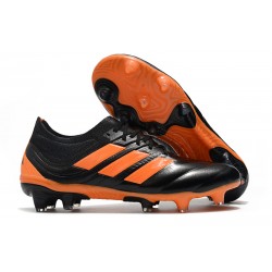 Nouvelles Crampons Football Adidas Copa 19.1 FG Noir Orange