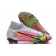 Nike Mercurial Superfly 8 Elite FG Blanc Rose Noir