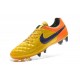 Chaussures de Football Nike - Nike Tiempo Legend V FG Orange Laser Violet Persan Orange Total Violet