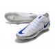 Nike Phantom GT Elite DF DF FG Crampons Blanc Bleu