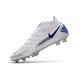 Nike Phantom GT Elite DF DF FG Crampons Blanc Bleu