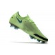 Nike Nouvel Crampons 2021 Phantom GT Elite FG Impulse - Vert Bleu