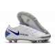 Nike Nouvel Crampons 2021 Phantom GT Elite FG Blanc Bleu