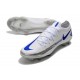 Nike Nouvel Crampons 2021 Phantom GT Elite FG Blanc Bleu