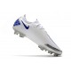 Nike Nouvel Crampons 2021 Phantom GT Elite FG Blanc Bleu