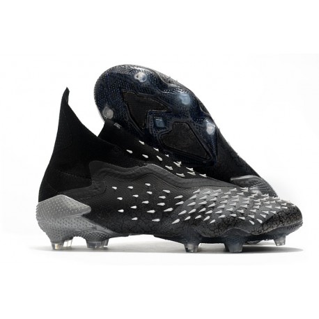 adidas Predator Freak + FG/AG Noir Gris Blanc