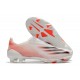 Crampons de Foot adidas X Ghosted + FG Blanc Rouge Noir