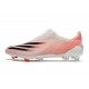 Crampons de Foot adidas X Ghosted + FG Blanc Rouge Noir