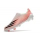 Crampons de Foot adidas X Ghosted + FG Blanc Rouge Noir