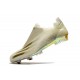 Crampons de Foot adidas X Ghosted + FG Inflight - Blanc Doré Noir