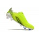 Crampons de Foot adidas X Ghosted + FG Jaune Fluo Noir