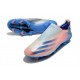 Crampons de Foot adidas X Ghosted + FG Bleu Orange