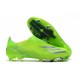 Crampons adidas X Ghosted + FG Precision To Blur - Vert Violet Jaune