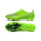 Crampons adidas X Ghosted + FG Precision To Blur - Vert Violet Jaune