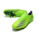 Crampons adidas X Ghosted + FG Precision To Blur - Vert Violet Jaune