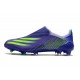 Crampons de Foot adidas X Ghosted + FG Violet Vert