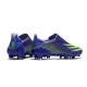 Crampons de Foot adidas X Ghosted + FG Violet Vert