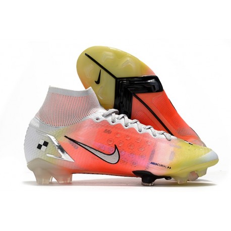 Nike Mercurial Superfly 8 Elite FG Blanc Mangue