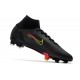 Nike Mercurial Superfly 8 Elite FG Black x Prism - Noir Jaune Rouge