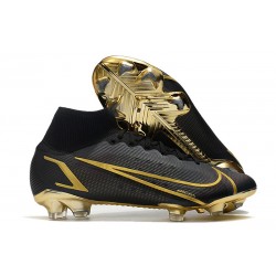 Nike Mercurial Superfly 8 Elite FG Noir Or