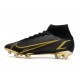 Nike Mercurial Superfly 8 Elite FG Noir Or