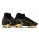 Nike Mercurial Superfly 8 Elite FG Noir Or